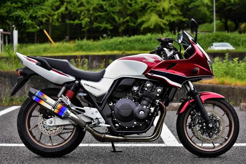 更に値下げ CB400SF NC42 BEAMS/R-EVO スリップオン