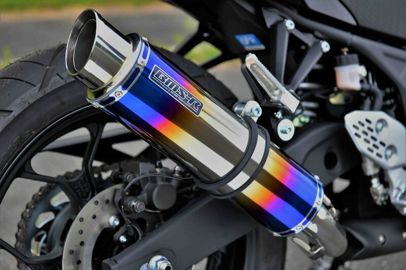 YZF-R25ビームススリップオンマフラー