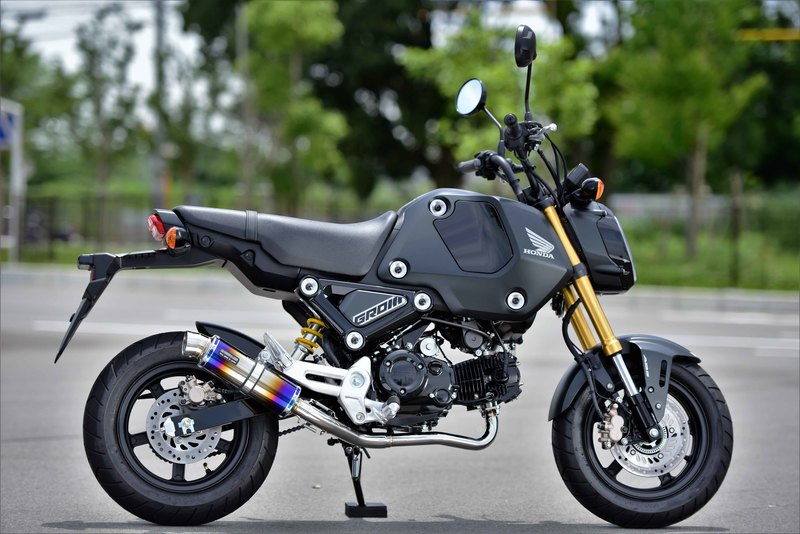 z125 グロム モンキー125 ビームスマフラー