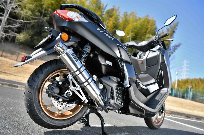 【けいちょん様専用】NMAX BEAMS CORSA-EVOIIステンマフラー マフラー オートバイパーツ 自動車・オートバイ 最新作の