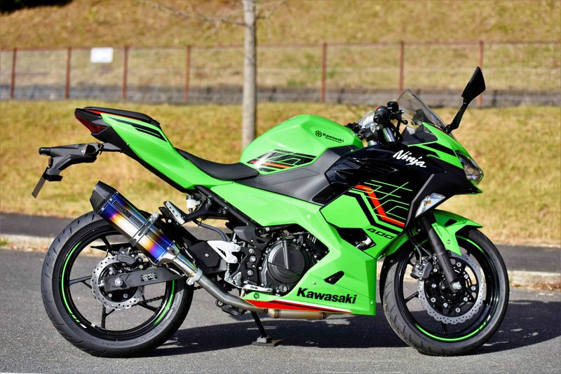 NINJA400現行型ビームスマフラー