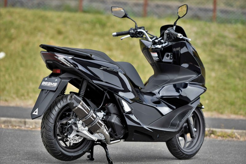 BEAMS 【 HONDA ＞ PCX125 2021~ 2BJ-JK05 】 バイクマフラー・バイク 