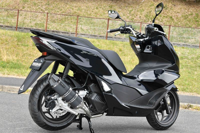 ホンダ　PCX JK05 ビームス　R-EVO　ヒートチタンサイレンサー