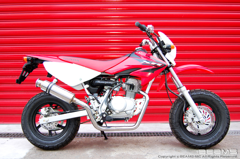 BEAMS【 HONDA ＞ XR50 AD14 】バイクマフラー・バイクパーツ製造販売