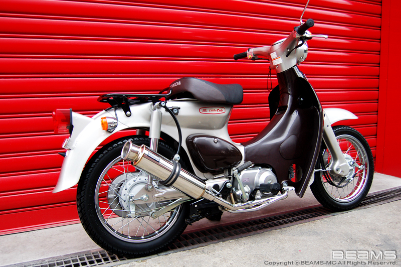 Beams Honda リトルカブ Fi バイクマフラー バイクパーツ製造販売メーカー ビームス Beams Bms R ビーエムエスアールオフィシャルホームページ