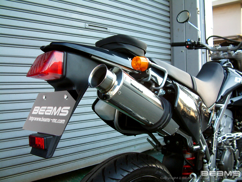 BEAMS 【 KAWASAKI ＞ D-tracker 】 バイクマフラー・バイクパーツ製造 